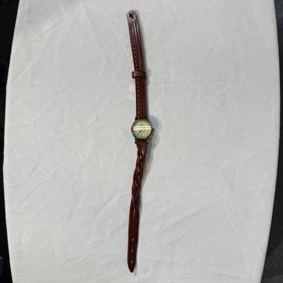 Genuine Leather Braided Strap Double Wrap Watch for Women Vintage Bohemian - Picture 3 of 6